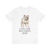 English Bulldog Dad Shirt, Vintage Dog Sketch Tee, Dog Dad Gift