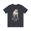 English Bulldog Dad Shirt, Vintage Dog Sketch Tee, Dog Dad Gift