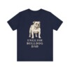 English Bulldog Dad Shirt, Vintage Dog Sketch Tee, Dog Dad Gift