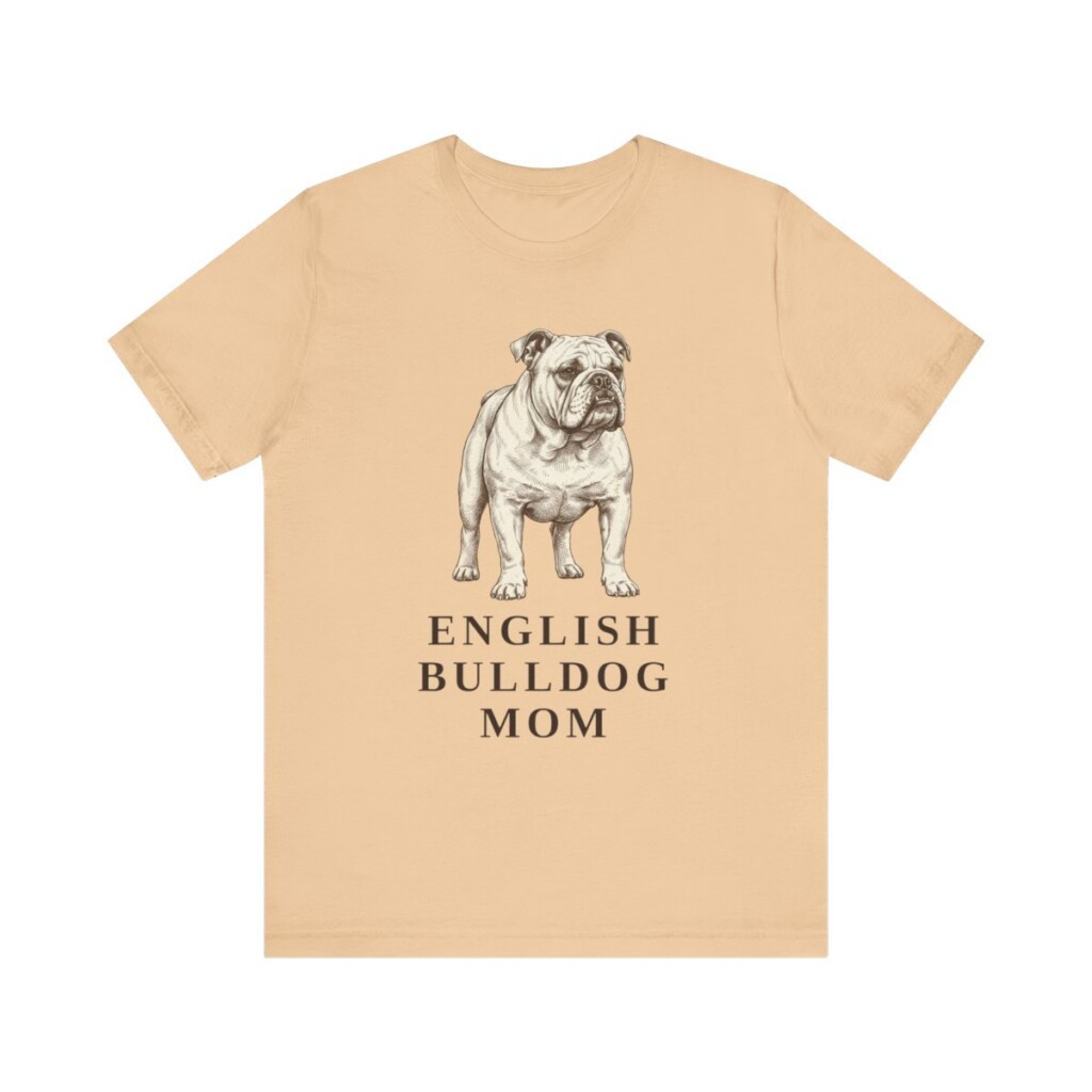 English Bulldog Mom Shirt, Vintage Dog Sketch Tee, Dog Mom Gift English Bulldog Mom Shirt, Vintage Dog Sketch Tee, Dog Mom Gift