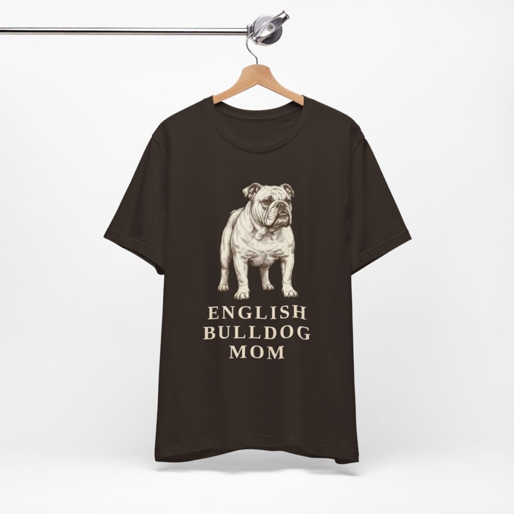 English Bulldog Mom Shirt, Vintage Dog Sketch Tee, Dog Mom Gift English Bulldog Mom Shirt, Vintage Dog Sketch Tee, Dog Mom Gift