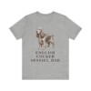 English Cocker Spaniel Dad Shirt, Vintage Dog Sketch Tee, Dog Dad Gift