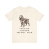 English Cocker Spaniel Mom Shirt, Vintage Dog Sketch Tee, Dog Mom Gift English Cocker Spaniel Mom Shirt, Vintage Dog Sketch Tee, Dog Mom Gift