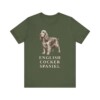 English Cocker Spaniel Lover Shirt, Vintage Dog Sketch Tee, Dog Lover Gift