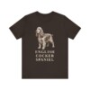 English Cocker Spaniel Lover Shirt, Vintage Dog Sketch Tee, Dog Lover Gift