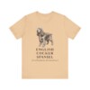 English Cocker Spaniel Latin Shirt, Vintage Dog Sketch Tee, Dog Latin Gift