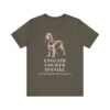 English Cocker Spaniel Latin Shirt, Vintage Dog Sketch Tee, Dog Latin Gift
