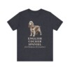 English Cocker Spaniel Latin Shirt, Vintage Dog Sketch Tee, Dog Latin Gift