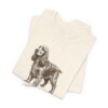 English Cocker Spaniel Latin Shirt, Vintage Dog Sketch Tee, Dog Latin Gift