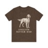 English Setter Dad Shirt, Vintage Dog Sketch Tee, Dog Dad Gift