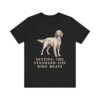 English Setter Humor Shirt, Vintage Dog Sketch Tee, Dog Humor Gift