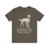 English Setter Humor Shirt, Vintage Dog Sketch Tee, Dog Humor Gift