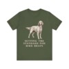 English Setter Humor Shirt, Vintage Dog Sketch Tee, Dog Humor Gift