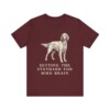English Setter Humor Shirt, Vintage Dog Sketch Tee, Dog Humor Gift