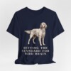 English Setter Humor Shirt, Vintage Dog Sketch Tee, Dog Humor Gift