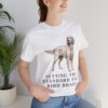 English Setter Humor Shirt, Vintage Dog Sketch Tee, Dog Humor Gift