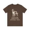 English Springer Spaniel Dad Shirt, Vintage Dog Sketch Tee, Dog Dad Gift