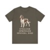 English Springer Spaniel Dad Shirt, Vintage Dog Sketch Tee, Dog Dad Gift