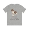 English Springer Spaniel Mom Shirt, Vintage Dog Sketch Tee, Dog Mom Gift