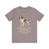 English Springer Spaniel Humor Shirt, Vintage Dog Sketch Tee, Dog Humor Gift