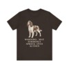 English Springer Spaniel Humor Shirt, Vintage Dog Sketch Tee, Dog Humor Gift