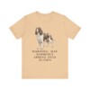 English Springer Spaniel Humor Shirt, Vintage Dog Sketch Tee, Dog Humor Gift