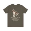 English Springer Spaniel Humor Shirt, Vintage Dog Sketch Tee, Dog Humor Gift