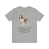 English Springer Spaniel Humor Shirt, Vintage Dog Sketch Tee, Dog Humor Gift