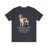English Springer Spaniel Humor Shirt, Vintage Dog Sketch Tee, Dog Humor Gift
