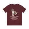 English Springer Spaniel Humor Shirt, Vintage Dog Sketch Tee, Dog Humor Gift