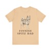 Finnish Spitz Dad Shirt, Vintage Dog Sketch Tee, Dog Dad Gift Finnish Spitz Dad Shirt, Vintage Dog Sketch Tee, Dog Dad Gift