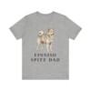 Finnish Spitz Dad Shirt, Vintage Dog Sketch Tee, Dog Dad Gift Finnish Spitz Dad Shirt, Vintage Dog Sketch Tee, Dog Dad Gift
