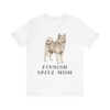 Finnish Spitz Mom Shirt, Vintage Dog Sketch Tee, Dog Mom Gift
