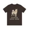 Finnish Spitz Mom Shirt, Vintage Dog Sketch Tee, Dog Mom Gift