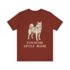 Finnish Spitz Mom Shirt, Vintage Dog Sketch Tee, Dog Mom Gift