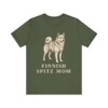 Finnish Spitz Mom Shirt, Vintage Dog Sketch Tee, Dog Mom Gift