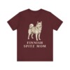 Finnish Spitz Mom Shirt, Vintage Dog Sketch Tee, Dog Mom Gift