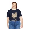 Finnish Spitz Mom Shirt, Vintage Dog Sketch Tee, Dog Mom Gift