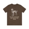 Flat-Coated Retriever Dad Shirt, Vintage Dog Sketch Tee, Dog Dad Gift