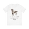 Flat-Coated Retriever Dad Shirt, Vintage Dog Sketch Tee, Dog Dad Gift