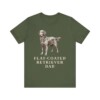 Flat-Coated Retriever Dad Shirt, Vintage Dog Sketch Tee, Dog Dad Gift