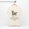 Flat-Coated Retriever Dad Shirt, Vintage Dog Sketch Tee, Dog Dad Gift
