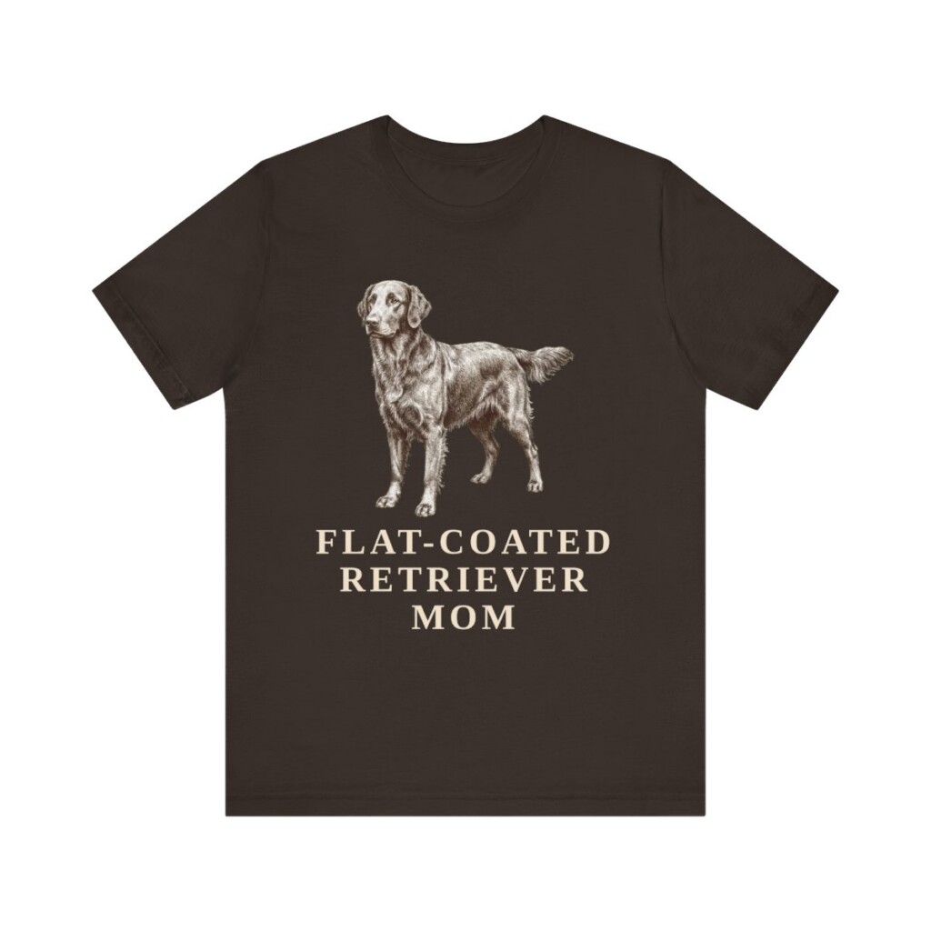 Flat-Coated Retriever Mom Shirt, Vintage Dog Sketch Tee, Dog Mom Gift Flat-Coated Retriever Mom Shirt, Vintage Dog Sketch Tee, Dog Mom Gift