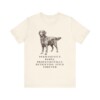 Flat-Coated Retriever Humor Shirt, Vintage Dog Sketch Tee, Dog Humor Gift