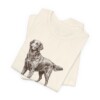 Flat-Coated Retriever Humor Shirt, Vintage Dog Sketch Tee, Dog Humor Gift