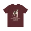 Fox Terrier (Smooth) Humor Shirt, Vintage Dog Sketch Tee, Dog Humor Gift Fox Terrier (Smooth) Humor Shirt, Vintage Dog Sketch Tee, Dog Humor Gift