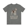 Fox Terrier (Wire) Humor Shirt, Vintage Dog Sketch Tee, Dog Humor Gift Fox Terrier (Wire) Humor Shirt, Vintage Dog Sketch Tee, Dog Humor Gift