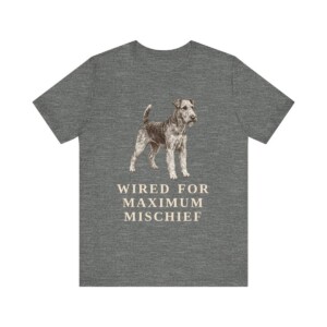 Fox Terrier (Wire) Humor Shirt, Vintage Dog Sketch Tee, Dog Humor Gift Fox Terrier (Wire) Humor Shirt, Vintage Dog Sketch Tee, Dog Humor Gift