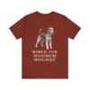 Fox Terrier (Wire) Humor Shirt, Vintage Dog Sketch Tee, Dog Humor Gift Fox Terrier (Wire) Humor Shirt, Vintage Dog Sketch Tee, Dog Humor Gift
