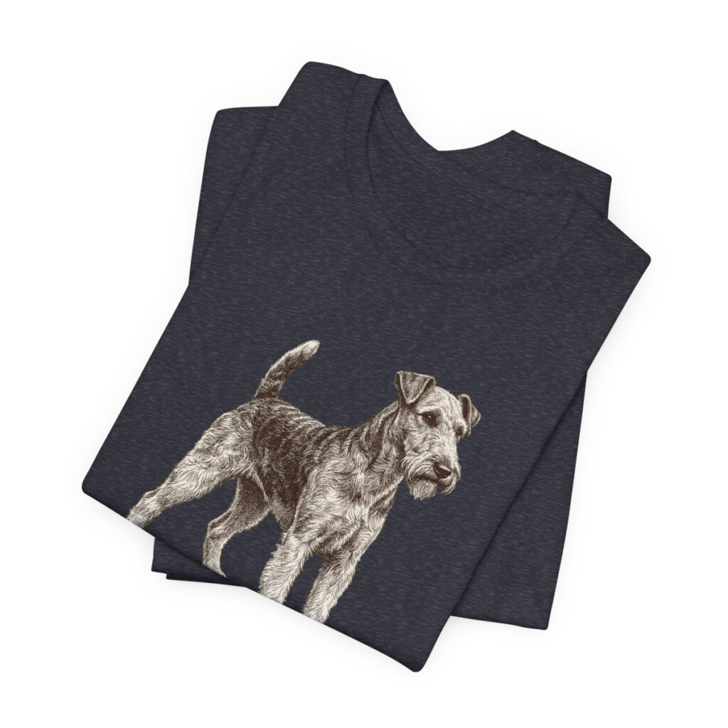 Fox Terrier (Wire) Humor Shirt, Vintage Dog Sketch Tee, Dog Humor Gift Fox Terrier (Wire) Humor Shirt, Vintage Dog Sketch Tee, Dog Humor Gift
